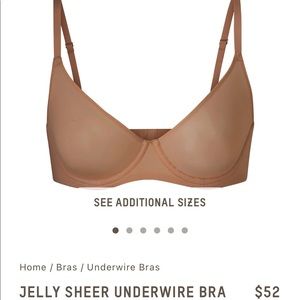 SKIMS Jelly Sheer Unlined Bra